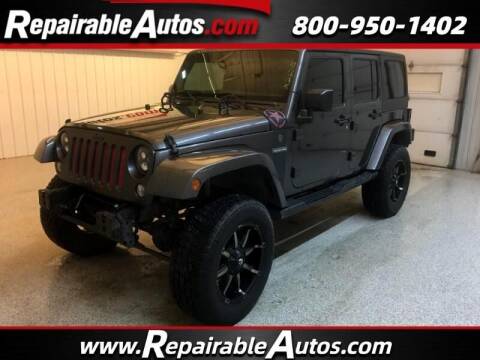 2016 Jeep Wrangler Unlimited for sale at Ken's Auto in Strasburg ND