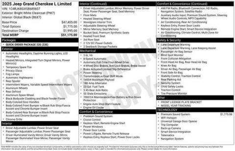 2025 Jeep Grand Cherokee L Limited