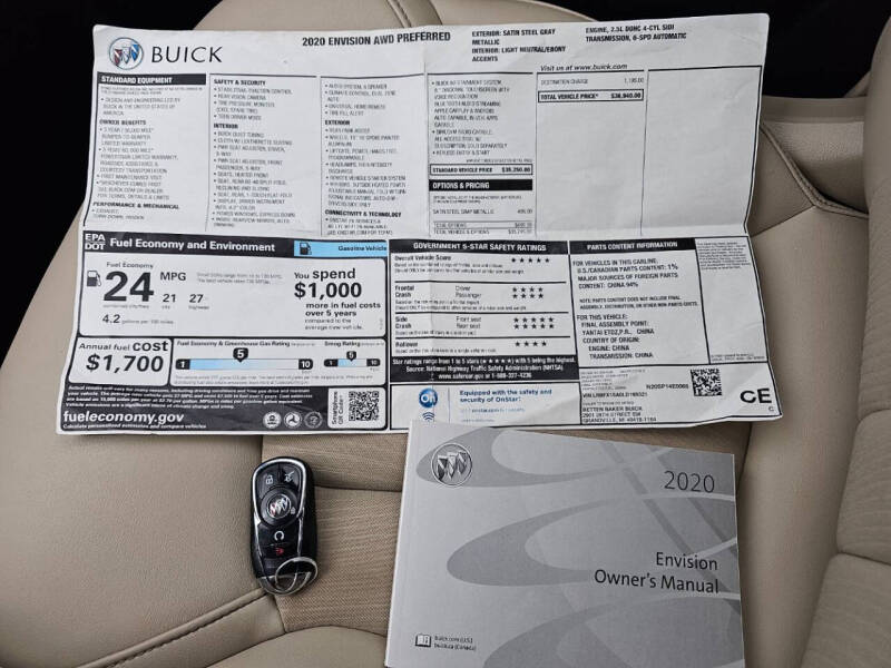 2020 Buick Envision Preferred