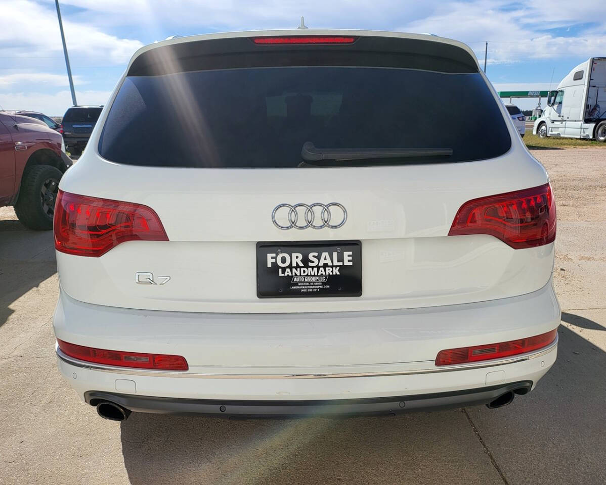 2015 Audi Q7 for sale at LANDMARK AUTO GROUP LLC in Weston, NE