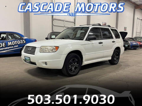 2007 Subaru Forester for sale at Cascade Motors in Portland OR
