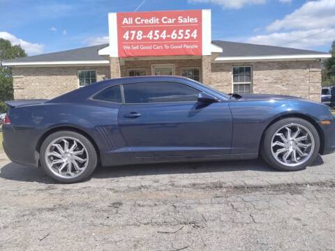 2015 Chevrolet Camaro for sale at All Credit Car Sales in Milledgeville GA
