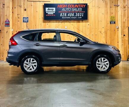 2015 Honda CR-V for sale at Boone NC Jeeps-High Country Auto Sales in Boone NC