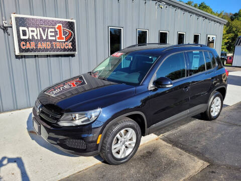 2015 Volkswagen Tiguan for sale at DRIVE 1 CAR AND TRUCK in Springfield OH