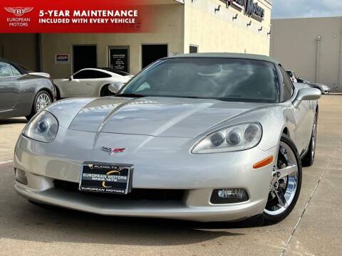 2007 Chevrolet Corvette for sale at European Motors Inc in Plano TX