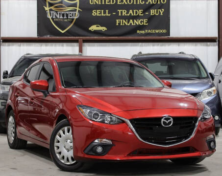 2014 Mazda MAZDA3 for sale at United Exotic Auto in Houston TX