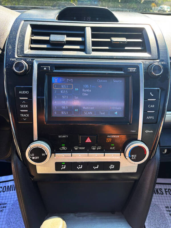 2012 Toyota Camry SE Sport Limited Edition