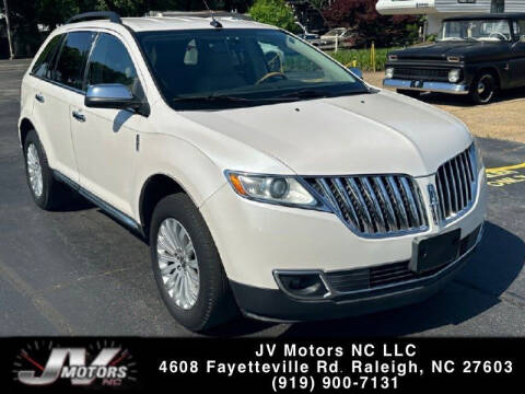 2012 Lincoln MKX for sale at JV Motors NC LLC in Raleigh NC