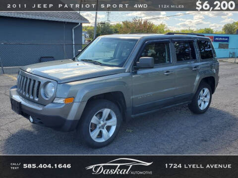 2011 Jeep Patriot for sale at Daskal Auto LLC in Rochester NY