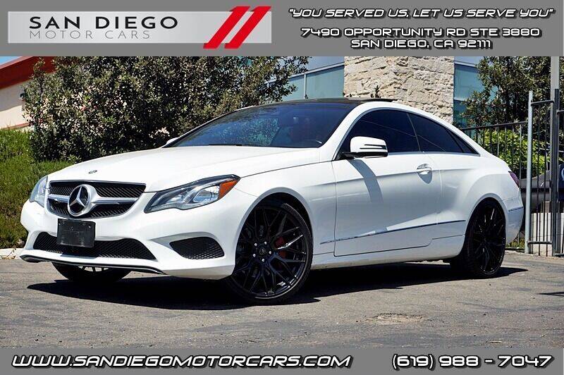 2014 Mercedes-Benz E-Class for sale at San Diego Motor Cars LLC in San Diego CA