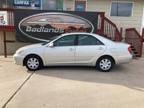 2002 Toyota Camry for sale at Badlands Brokers in Rapid City SD
