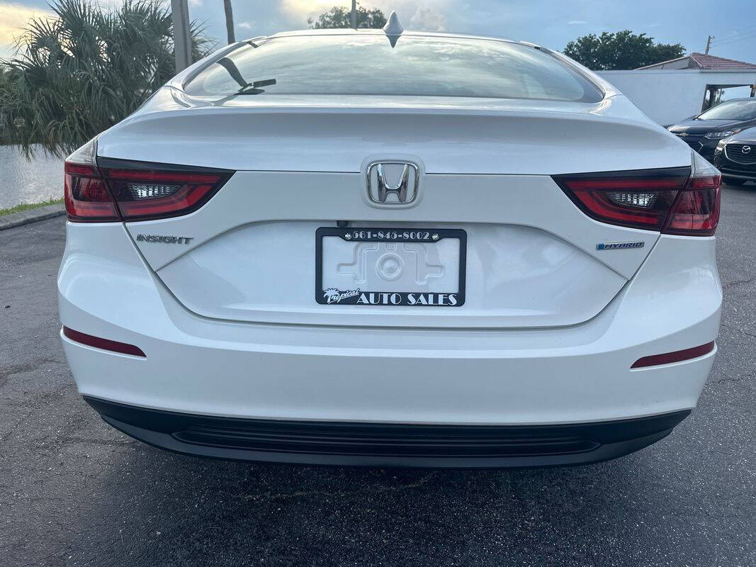 2019 Honda Insight for sale at Tropical Auto Sales in North Palm Beach, FL