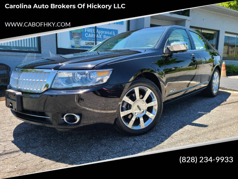 2008 Lincoln MKZ for sale at Carolina Auto Brokers of Hickory LLC in Newton NC