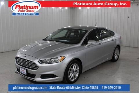 2013 Ford Fusion for sale at Platinum Auto Group Inc. in Minster OH