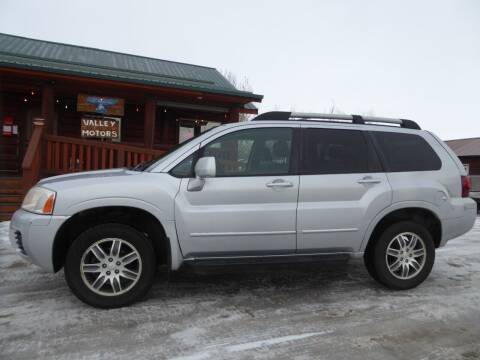 2005 Mitsubishi Endeavor for sale at VALLEY MOTORS in Kalispell MT