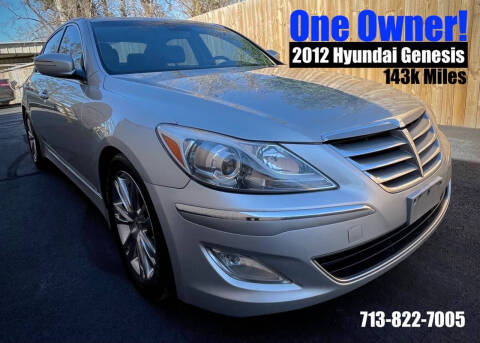 2012 Hyundai Genesis for sale at Texas Gem Kar Houston in Houston TX