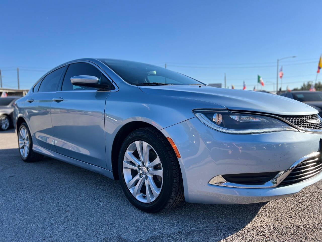 2015 Chrysler 200 for sale at J-R Auto Sales LLC in Houston, TX