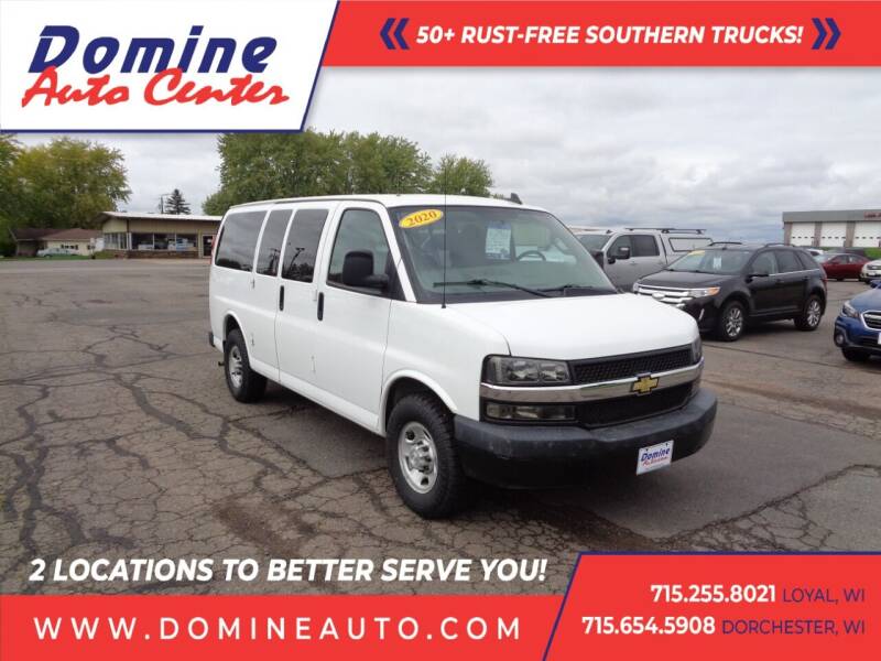 2020 Chevrolet Express for sale at Domine Auto Center in Loyal WI