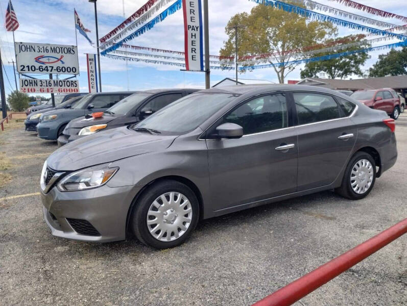 2018 Nissan Sentra for sale at John 3:16 Motors in San Antonio TX