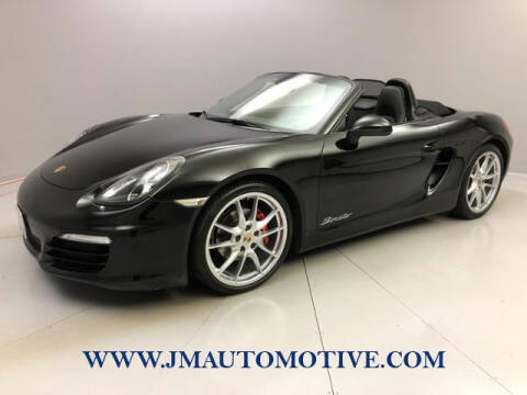 2013 Porsche Boxster for sale at J & M Automotive in Naugatuck CT