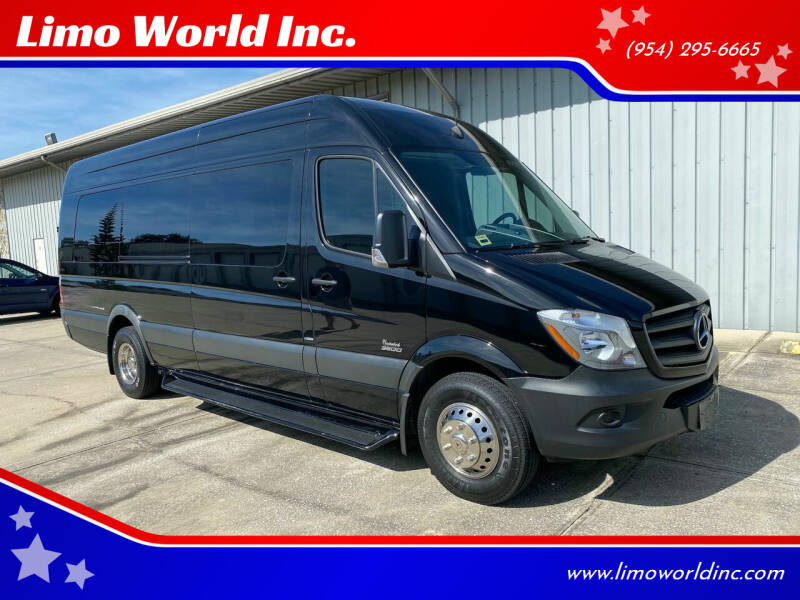 2016 Mercedes-Benz Sprinter Cargo for sale at Limo World Inc. in Seminole FL