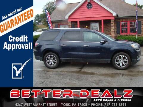 2016 GMC Acadia for sale at Better Dealz Auto Sales & Finance in York PA