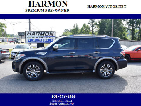 2019 Nissan Armada for sale at Harmon Premium Pre-Owned in Benton AR