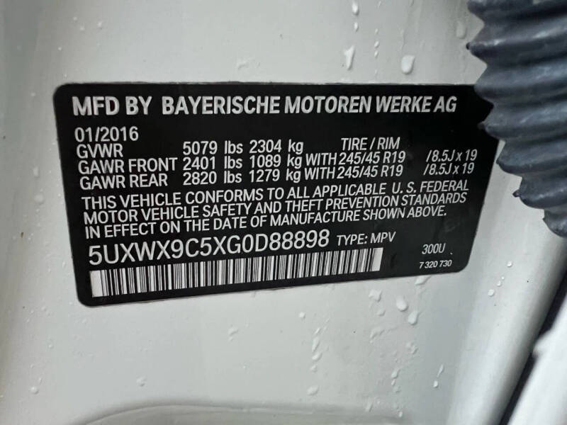 2016 BMW X3 xDrive28i