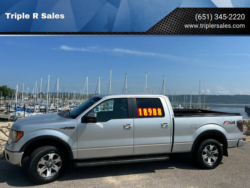 2014 Ford F-150 for sale at Triple R Sales in Lake City MN