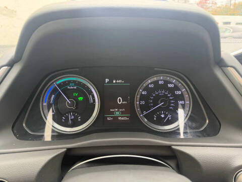 2022 Hyundai Sonata Hybrid Blue