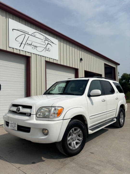 2007 Toyota Sequoia for sale at Hawkeye Auto of De Soto LLC in Carlisle, IA