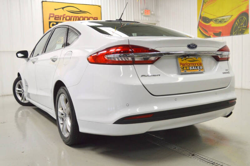 2018 Ford Fusion Hybrid SE