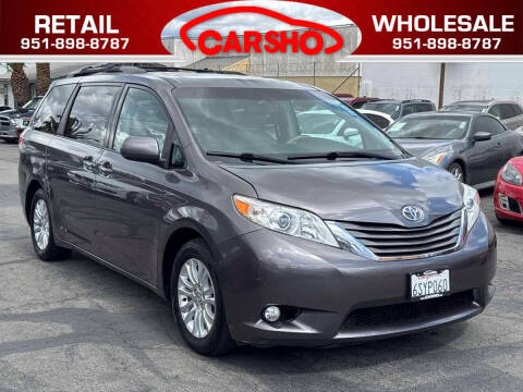 2011 Toyota Sienna for sale at Car SHO in Corona CA