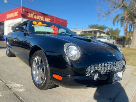 2002 Ford Thunderbird for sale at 3K Auto in Escondido CA