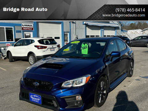 2020 Subaru WRX for sale at Bridge Road Auto in Salisbury MA
