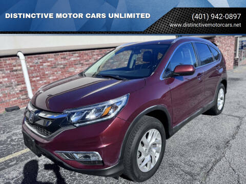 2015 Honda CR-V for sale at DISTINCTIVE MOTOR CARS UNLIMITED in Johnston RI