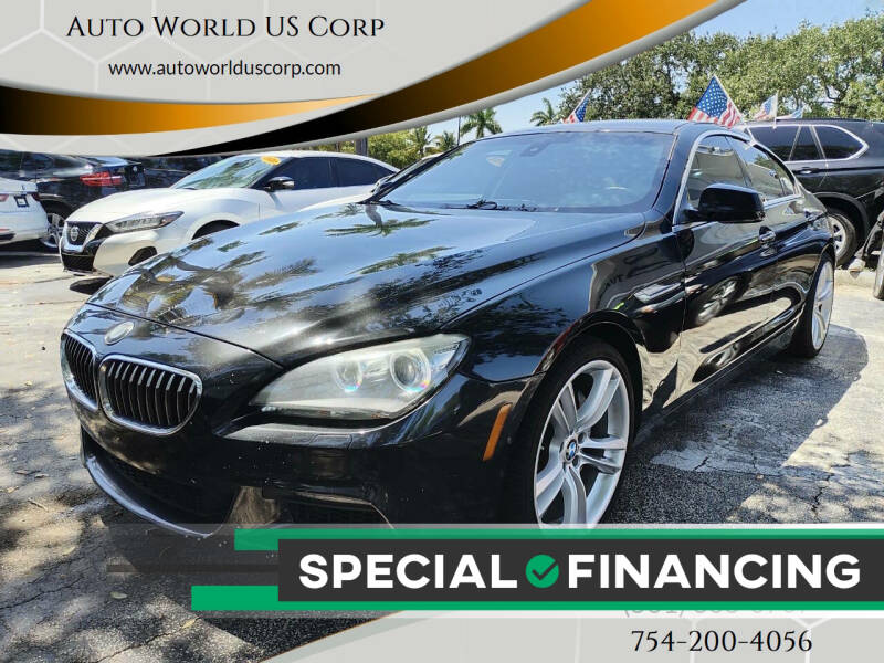 2014 BMW 6 Series 640i Gran Coupe