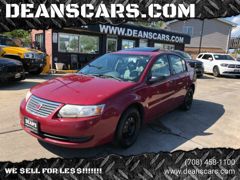 2007 Saturn Ion for sale at DEANSCARS.COM in Bridgeview IL