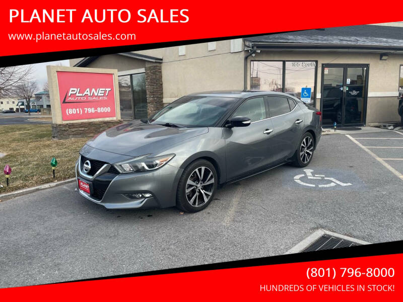 2018 Nissan Maxima for sale at PLANET AUTO SALES in Lindon UT