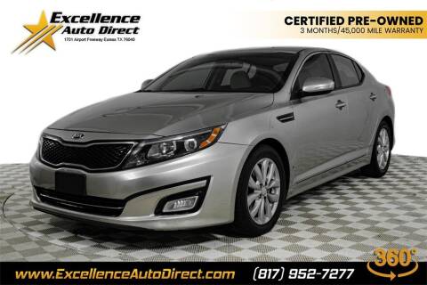 2015 Kia Optima for sale at Excellence Auto Direct in Euless TX