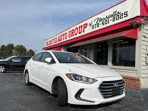 2017 Hyundai Elantra for sale at Unlimited Auto Group of Marietta in Marietta GA