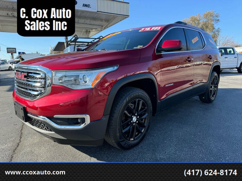 2019 GMC Acadia for sale at C. Cox Auto Sales Inc in Joplin MO