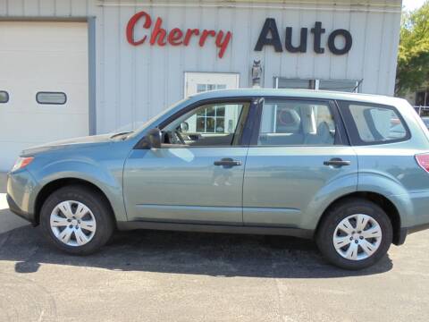 2010 Subaru Forester for sale at CHERRY AUTO in Hartford WI