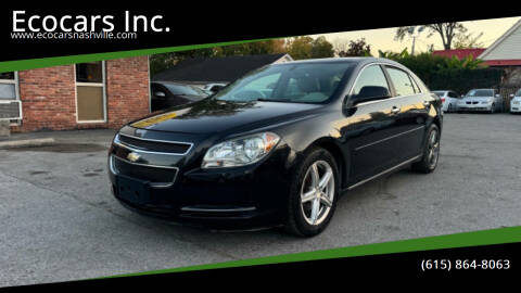 2012 Chevrolet Malibu for sale at Ecocars Inc. in Nashville TN