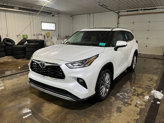 2022 Toyota Highlander for sale at Monster Motors in Michigan Center MI