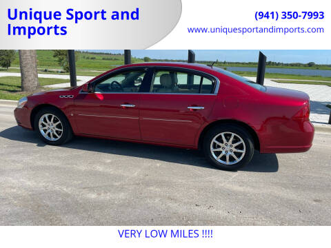 2008 Buick Lucerne for sale at Unique Sport and Imports in Sarasota FL