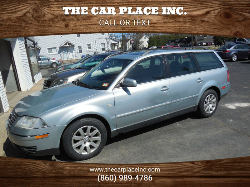 2002 Volkswagen Passat for sale at THE CAR PLACE INC. in Somersville CT