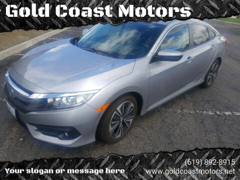 2017 Honda Civic for sale at Gold Coast Motors in Lemon Grove CA