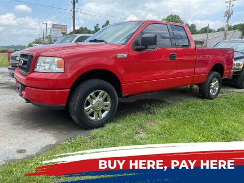 2004 Ford F-150 for sale at WINNERS CIRCLE AUTO EXCHANGE in Ashland KY