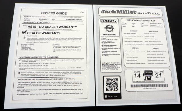 2019 Cadillac Escalade ESV Platinum